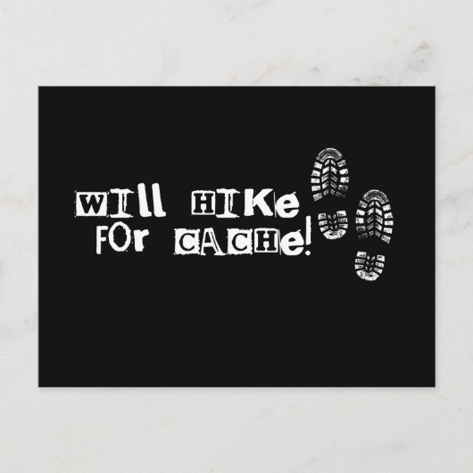 Zal ophelderen voor cache! briefkaart (Voorkant)