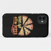 Zal optillen voor pizza - Funny Novelty Workout Case-Mate iPhone Case (Achterkant (horizontaal))