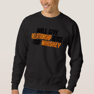 Zal relatieadvies geven voor whiskey trui