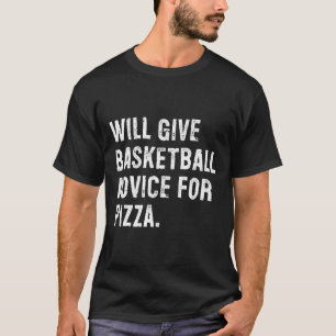 Zal skeletadvies geven voor pizza grappig skelet c t-shirt