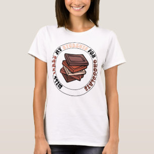 Zal studenten ruilen voor chocolade koele leraar t-shirt