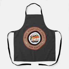 Zal taken afmaken voor Sushi Schort