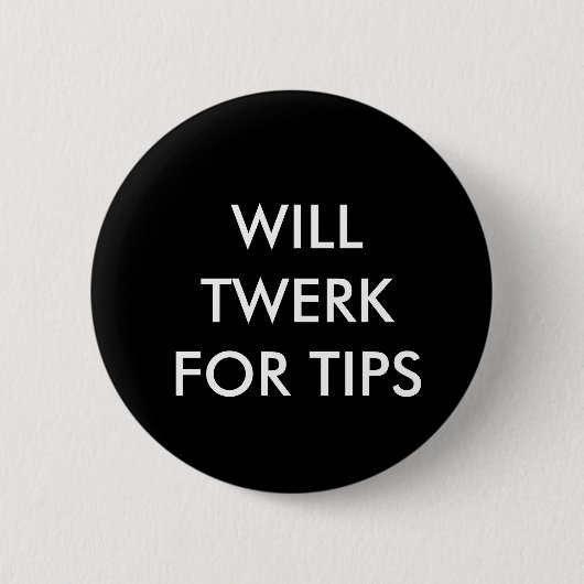 ZAL TWERK VOOR TIPS RONDE BUTTON 5,7 CM (Voorkant)