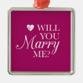 **ZAL U MIJ MARRY** CHRISMAS VOORSTEL ORNAMENT (Voorkant)
