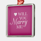 **ZAL U MIJ MARRY** CHRISMAS VOORSTEL ORNAMENT (Links)