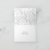 Zal u mijn bruidmaid eenvoudig modern script zijn? kaart (Binnen)