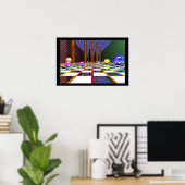 Zal van zelfreflectie. poster (Thuiskantoor)