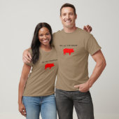 Zal voor Bacon werken T-shirt (Unisex)