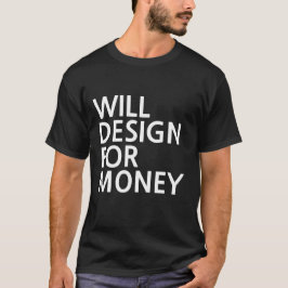 Zal voor geld ontwerpen t-shirt