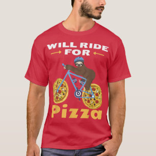 Zal voor Pizza grappigheid voor groeven en bike Lo T-shirt