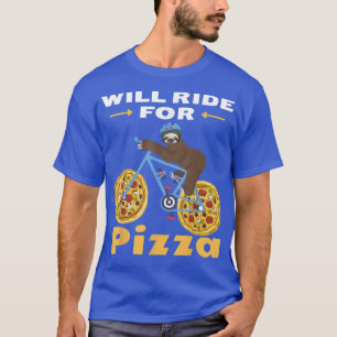 Zal voor Pizza grappigheid voor groeven en bike Lo T-shirt