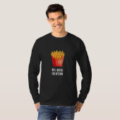 Zal Werken Voor Bitcoin (Zwart) T-shirt (Voorkant volledig)