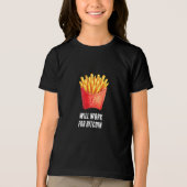 Zal Werken Voor Bitcoin (Zwart) Tri-Blend Shirt (Voorkant)