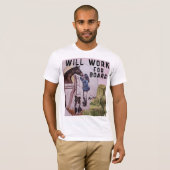 ZAL WERKEN VOOR BOARD T-SHIRT (Voorkant volledig)