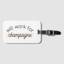 Zal werken voor champagne