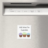 Zal Werken voor Cupcakes Magneet (Insitu (Vaatwasser))