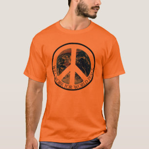 ZAL WERKEN VOOR DE WERELDVREDE V.1 T-SHIRT