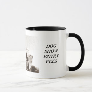 Zal Werken Voor Honden Show Inschrijfgeld Keramisc Mok