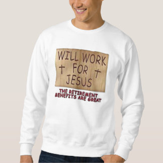 zal werken voor Jesus Basic Sweatshirt 1