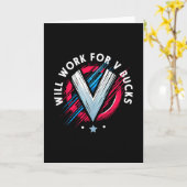 Zal Werken Voor V Bucks 1 Kaart (Gele Bloem)