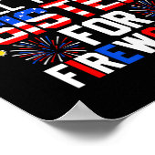 Zal Zus Ruilen Voor Vuurwerk Grappige 4e Juli Poster (Hoek)