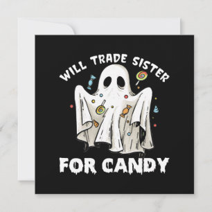 zal zus voor snoepgoed verruilen lief halloween sp