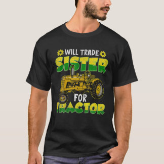 Zal zusje verhandelen voor trekkers die ver Kinder T-shirt