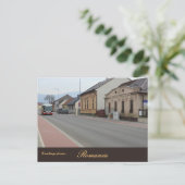 Zalău Romania Briefkaart (Staand voorkant)