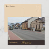 Zalău Romania Briefkaart (Voorkant / Achterkant)