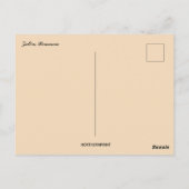 Zalău Romania Briefkaart (Achterkant)