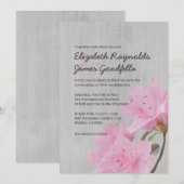 zalea Wedding-uitnodigingen Kaart (Voorkant / Achterkant)