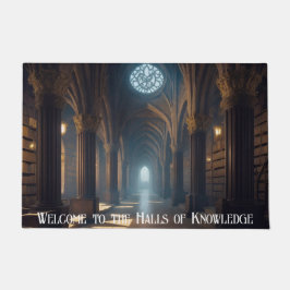 Zalen van oude kennis deurmat