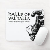 Zalen van Valhalla Mousepad Muismat (Met muis)