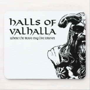 Zalen van Valhalla Mousepad Muismat