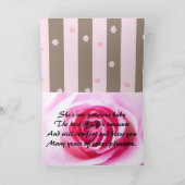 zalig Baby shower Kaart (Binnen)