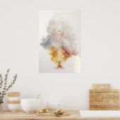 Zalig de armen van geest poster (Keuken)