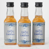 zalig elegant likeurfles etiket (Flessen)