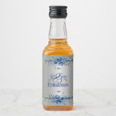 zalig elegant likeurfles etiket (Voorkant)