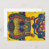 Zalig Hippo Briefkaart (Voorkant / Achterkant)