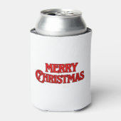Zalig kerstfeest blikjeskoeler (Blikje Voorkant)