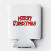 Zalig kerstfeest blikjeskoeler (Achterkant)
