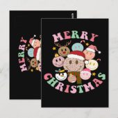 Zalig kerstfeest  briefkaart (Voorkant / Achterkant)