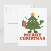 Zalig kerstfeest  feestdagenkaart (Voorkant / Achterkant)