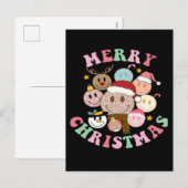 Zalig kerstfeest feestdagenkaart (Voorkant / Achterkant)