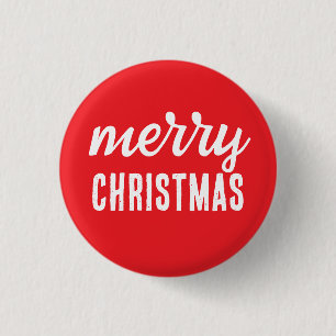 Zalig kerstfeest ronde button 3,2 cm