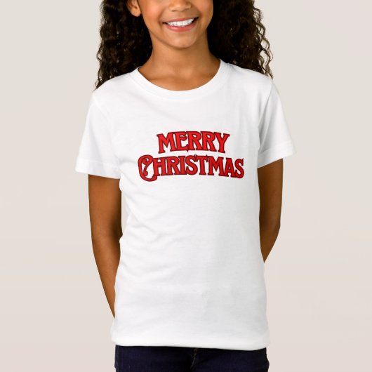 Zalig kerstfeest t-shirt (Voorkant)