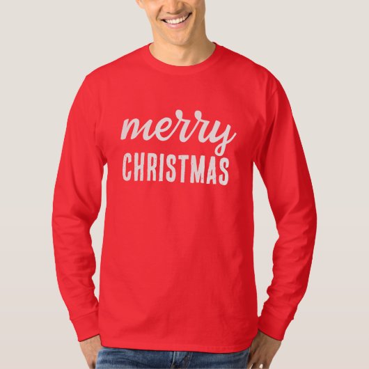 Zalig kerstfeest t-shirt (Voorkant)
