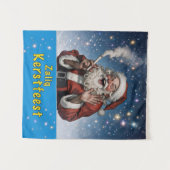Zalig Kerstfeest Wandkleed (Voorkant (horizontaal))
