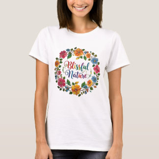 Zalig Natuur ontwerp- door Maaya_Prints, Vrouwen T-shirt