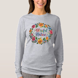 Zalig Natuur ontwerp- door Maaya Prints, Vrouwen T-shirt